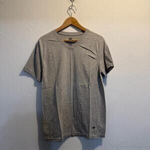 vintage 2000s boxy grey dockers tee